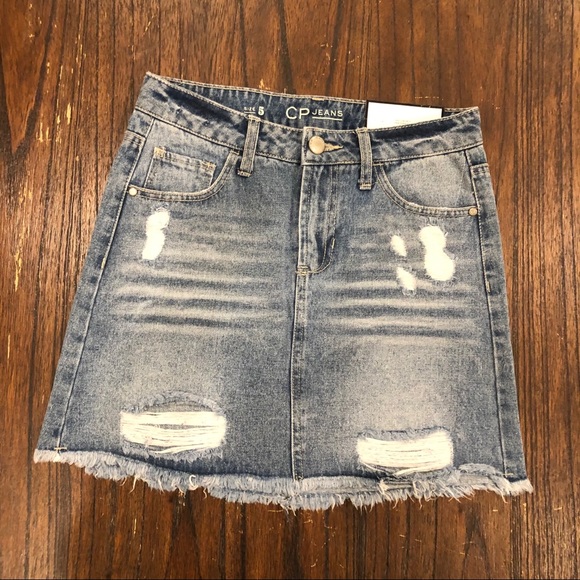 CP Jeans Skirt - Picture 1 of 16